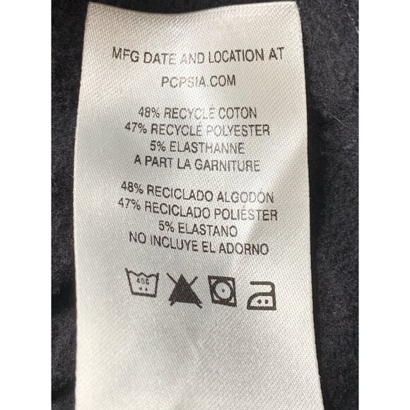 Unisex Patagonia Black Pullover Hoodie P-6 Uprisal Logo Sz S RA10051 EUC fleece - Picture 6 of 8